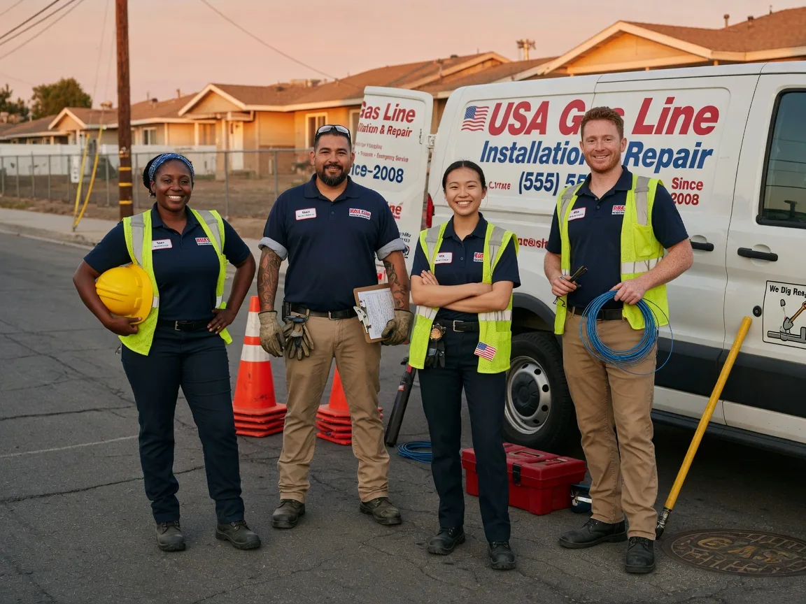 Gas Line Installation company in Keene, ND